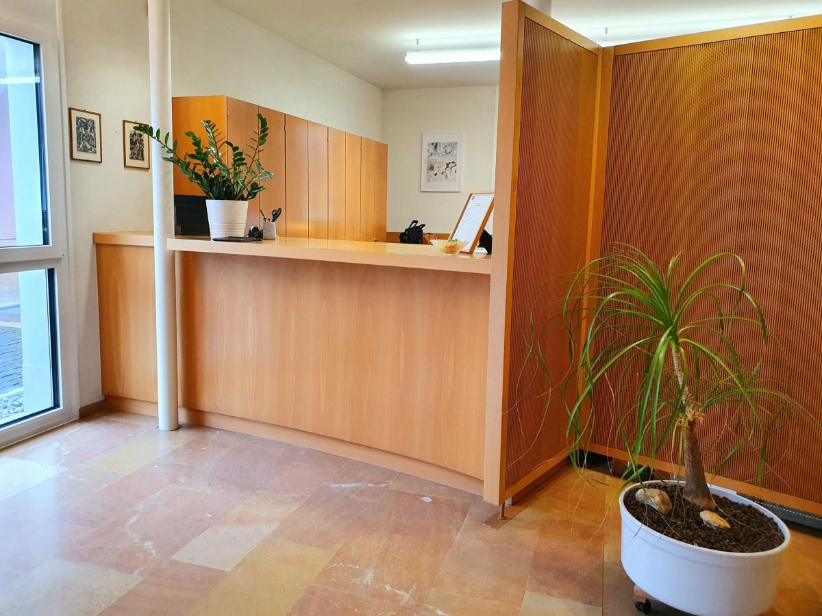 Eingangsbereich Verwaltung